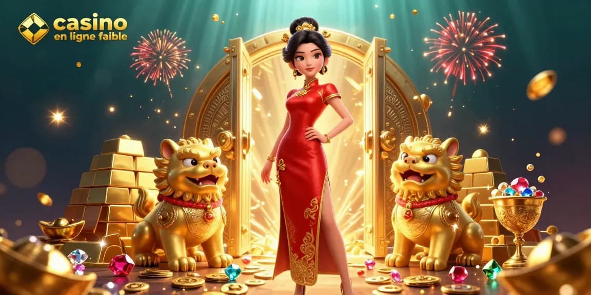Vivez l'excitation au casino en ligne fiable avec des visuels vibrants, des trésors, et des éléments engageants!