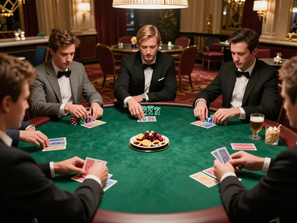 Engage with rokok88 login for high-stakes poker gameplay in a lavish casino setting.