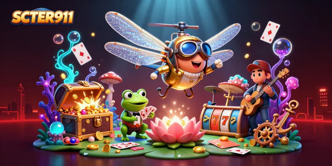 Experience the thrill of SCATTER911 with dynamic gaming elements immersing players in casino excitement.