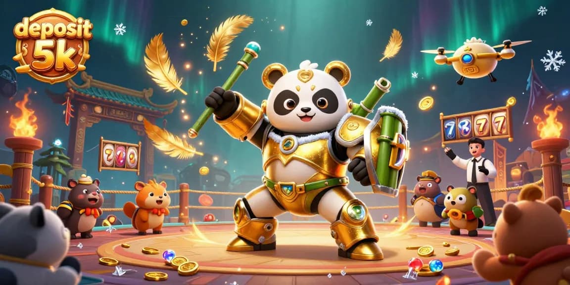 Experience thrilling gameplay with deposit 5k slots in this vibrant online casino scene.