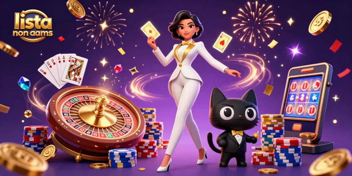 Vivi l'azione emozionante nei casino non AAMS con personaggi glamour ed elementi di casinò scintillanti.