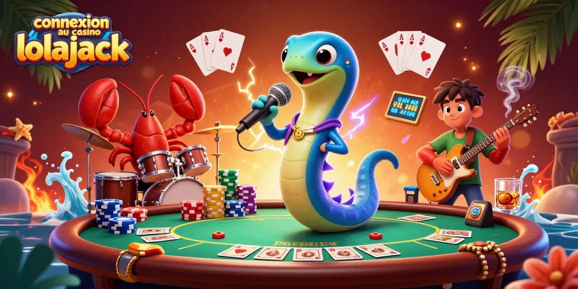 Jouez à partir de la connexion au casino lolajack avec une ambiance vibrante grâce à un concert sous-marin unique.