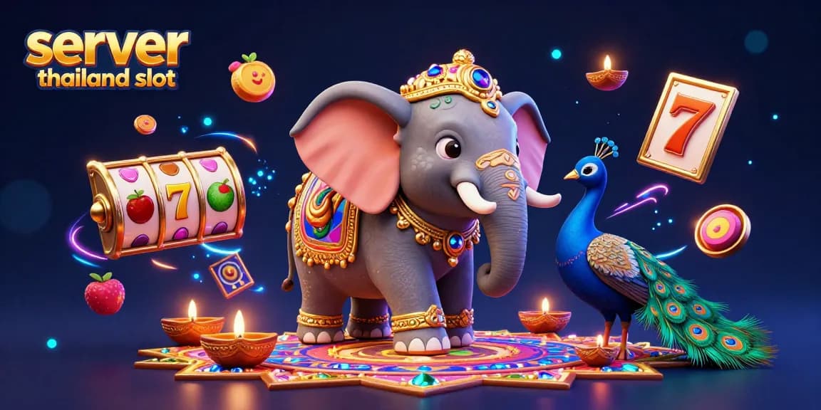 Spin and win at server thailand slot with vibrant characters and engaging game elements in a packed scene.