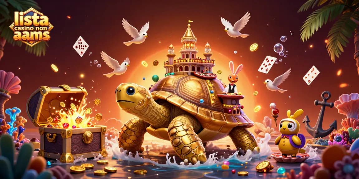 Sperimenta il brivido di lista casino non aams con vividi elementi visivi dorati e dinamici elementi di gioco.