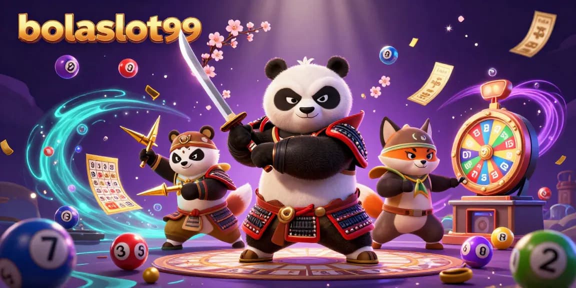 Witness the vibrant world of bolaslot99 with dynamic characters and thrilling lottery elements!
