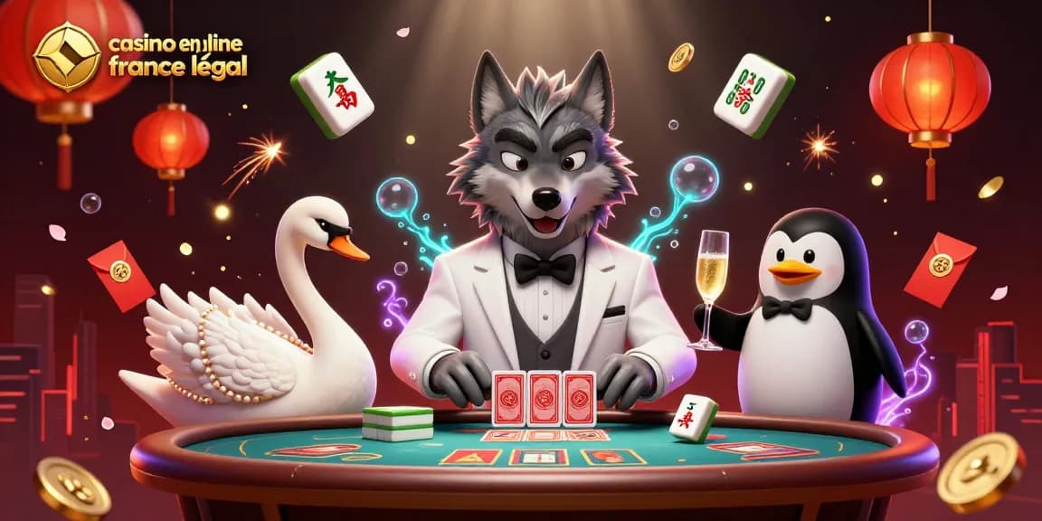 Plongez dans l'univers des casinos avec cette illustration de casino en ligne France légal