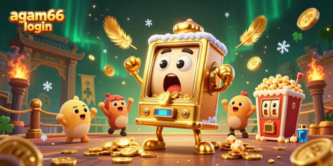 Experience the thrill of jackpots and bonuses with agam66 login, featuring dynamic 3D slot machines and winning visuals.