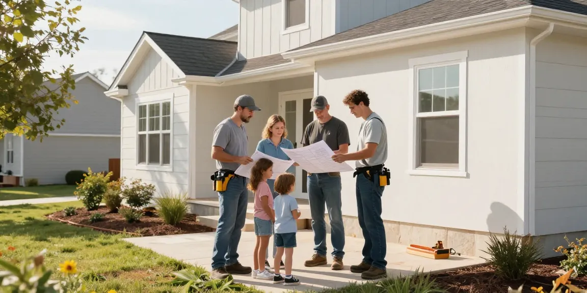Sell My House Fast Kingsport with a trusted local service provider during a home renovation.