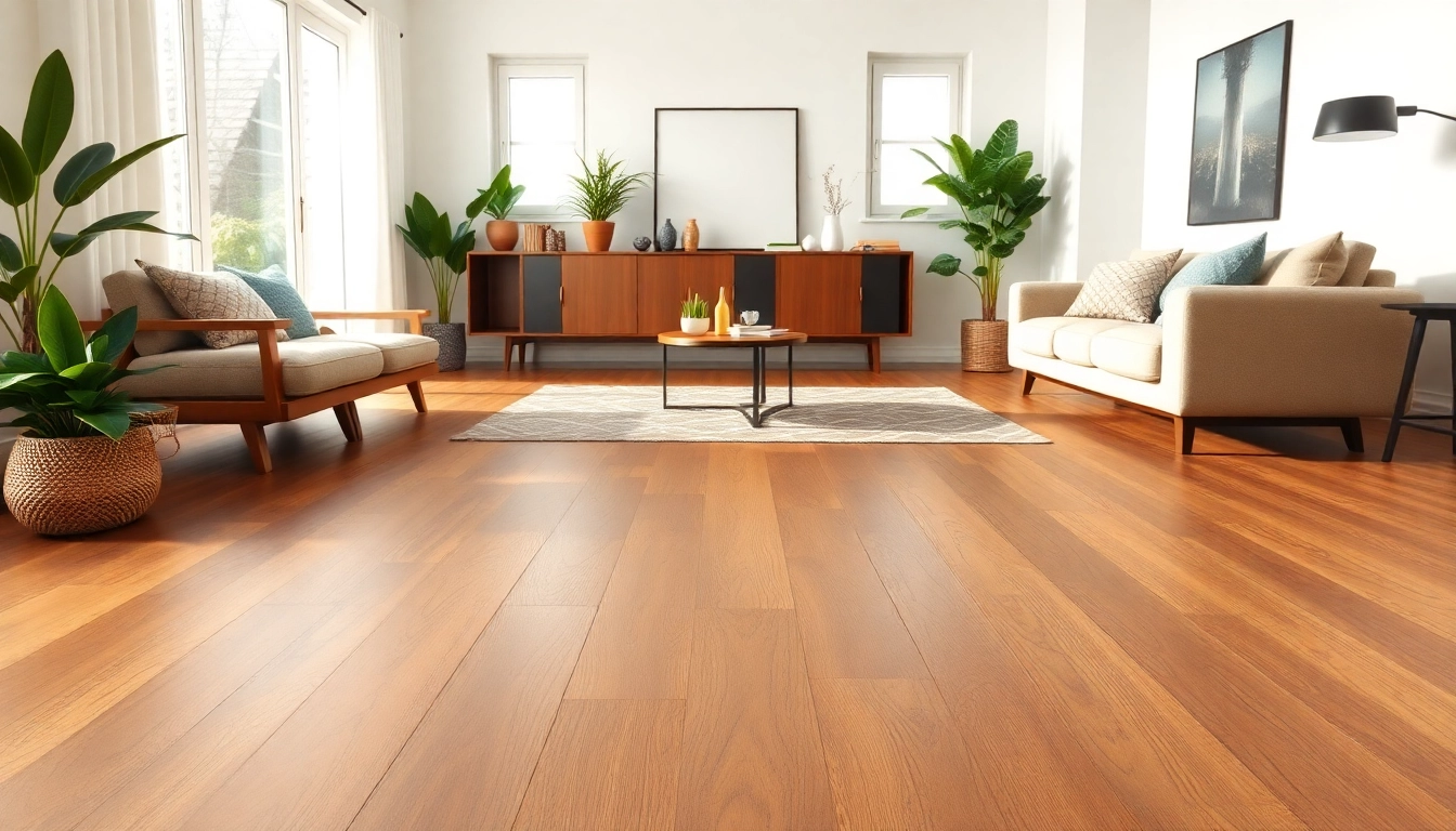 Showcasing lvp waterproof flooring in a modern living space with natural light and elegant decor.