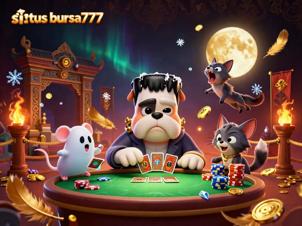Mainkan situs bursa777 dan raih jackpot di slot online dengan karakter unik beraksi.