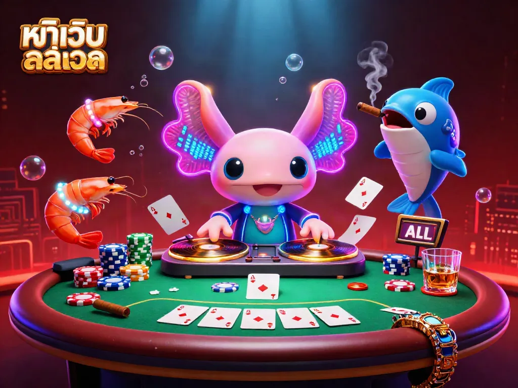 Experience the lively action on a หน้าเว็บสล็อต with vibrant characters and engaging gaming elements.