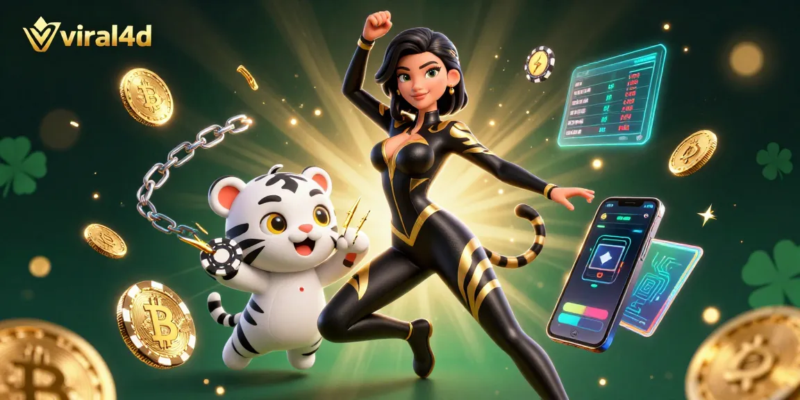 Play poker and win big with viral4d's stunning casino illustrations featuring ultra-detailed characters.