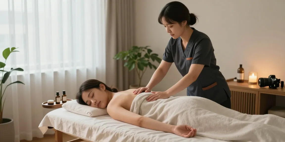 Experience luxurious 노원출장안마 with a professional masseuse at home, creating a serene and relaxing atmosphere.