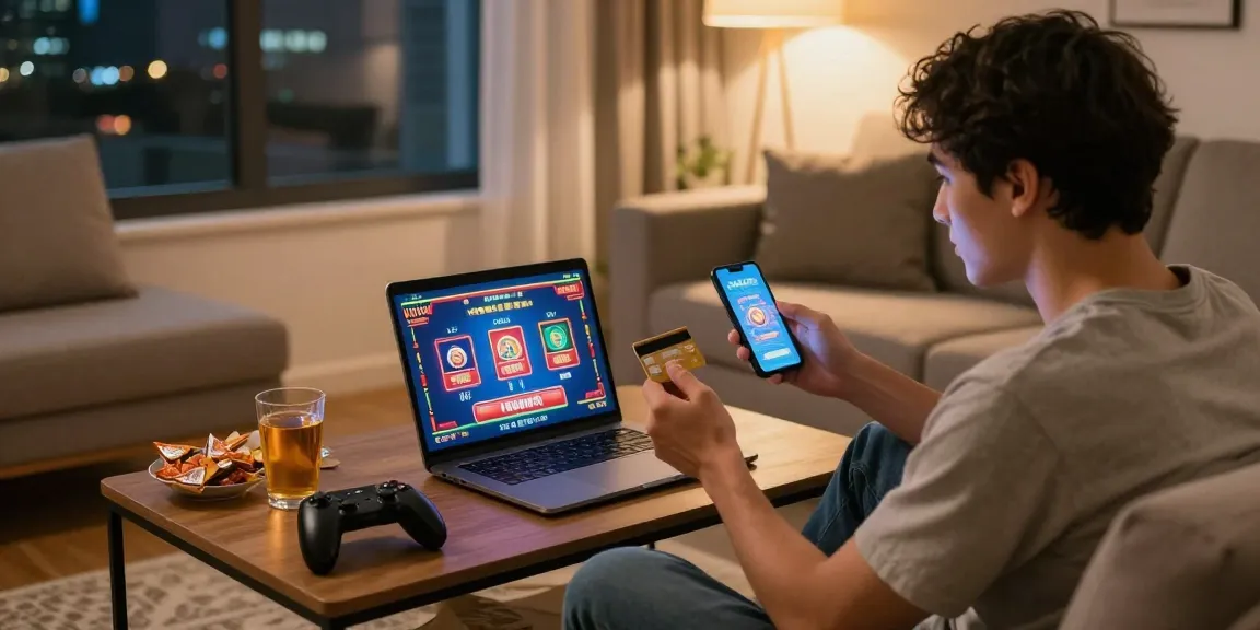 Experience gaming at home with https://brcs.co.uk/ showcasing credit card casinos and vibrant gameplay.