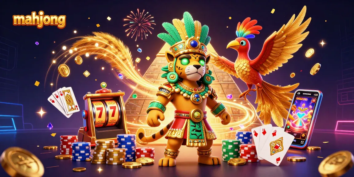 Engage in mahjong excitement with dynamic gameplay and animated casino elements.