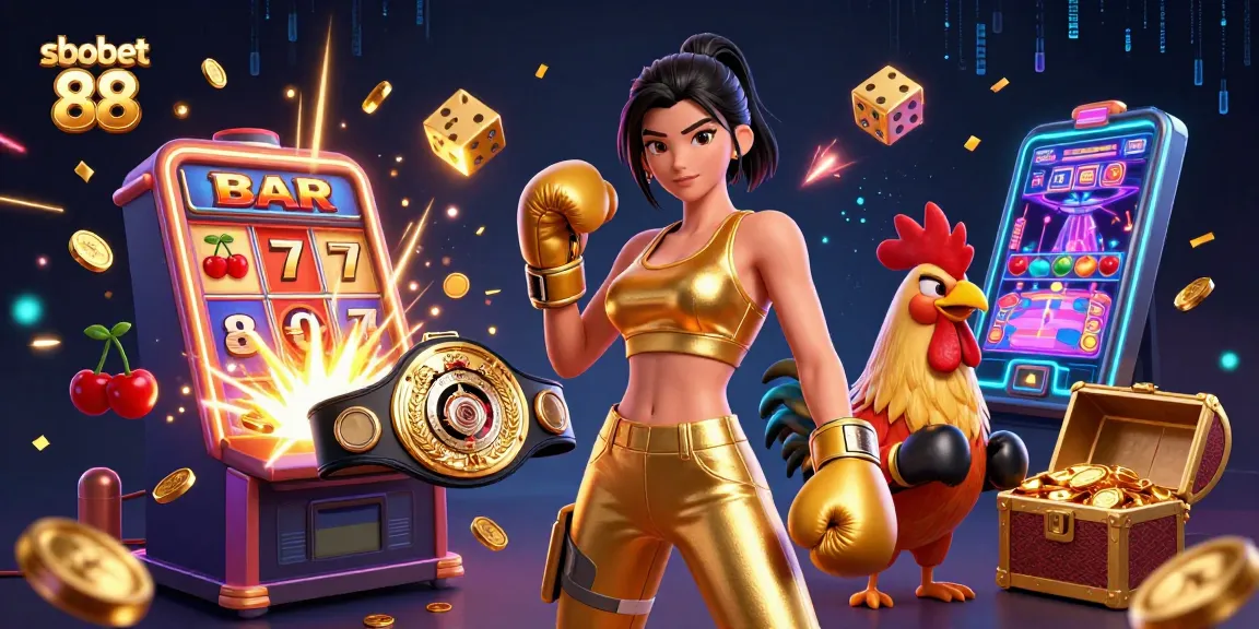 Experience sbobet 88's thrilling jackpot wins alongside champions in an exciting casino scene.