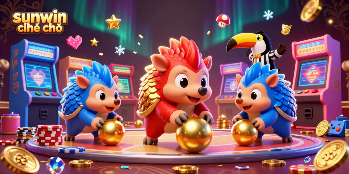 Experience thrilling gaming action at sunwin chính chủ with dynamic pangolin rivals in a colorful casino.