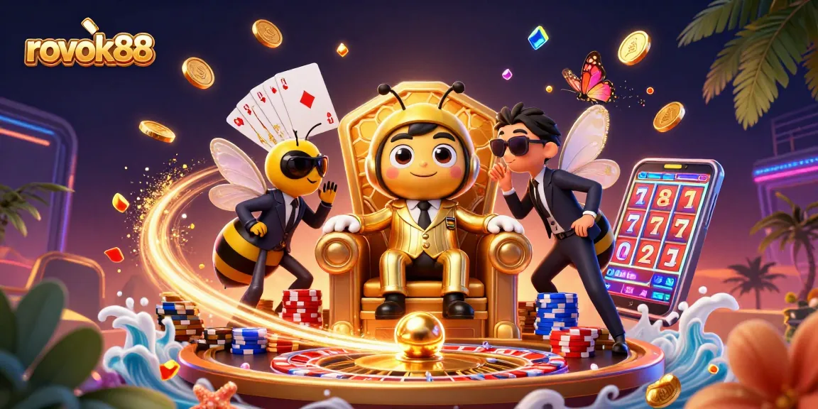 Experience the excitement of gaming with rokok88, featuring dazzling characters and dynamic casino elements.