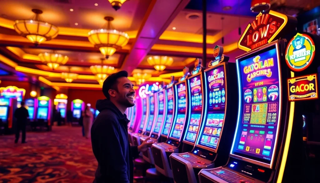 Menangkan jackpot di slot gacor yang cerah dan menarik di kasino.