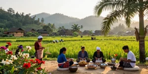 Keen insights into rokok88 login showcasing the rich culture and scenery of Baadale Village.